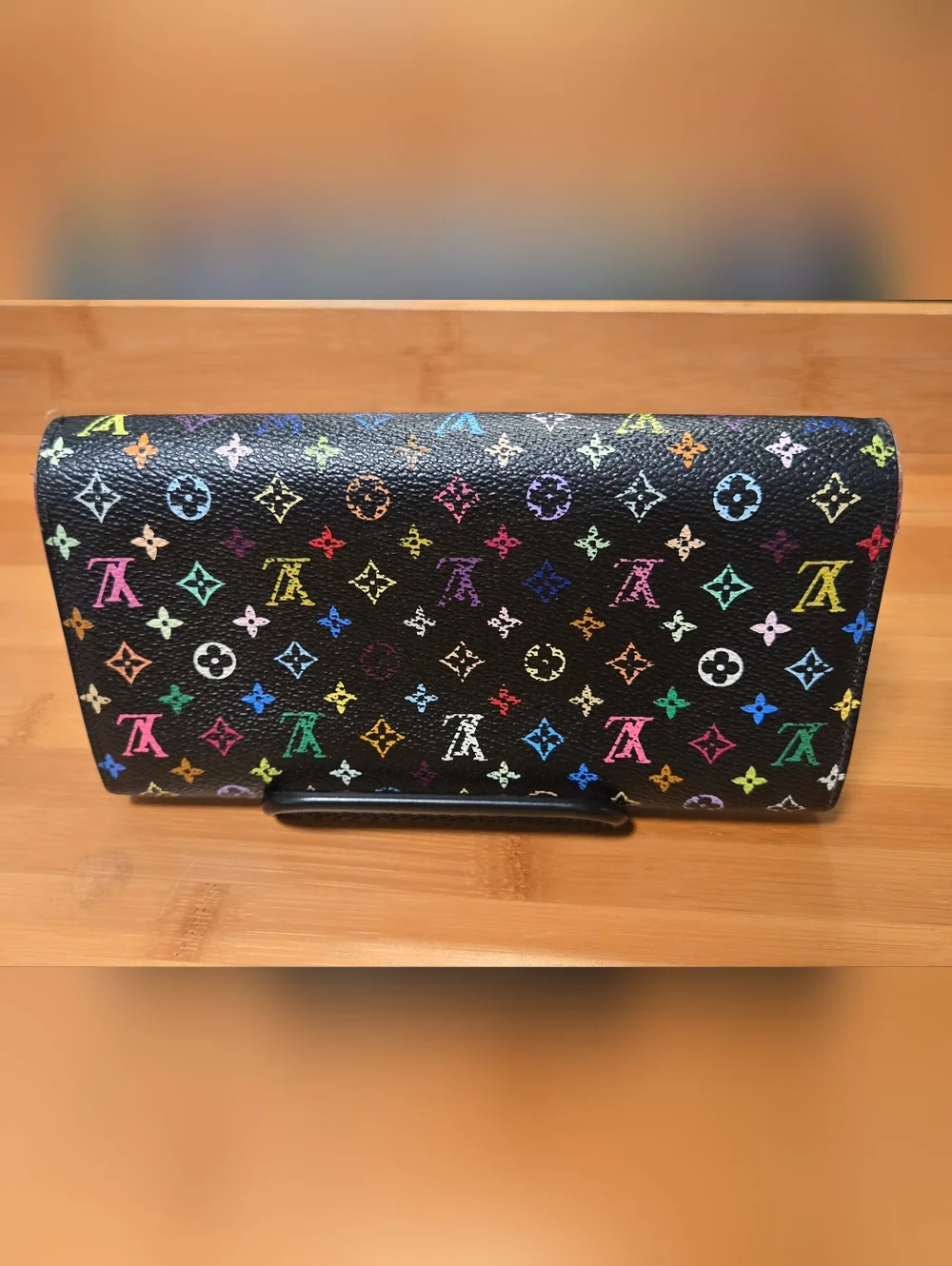 LOUIS VUITTON MULTICOLOR PORTEFEUILLE SARAH LONG WALLET - Picture 3 of 15